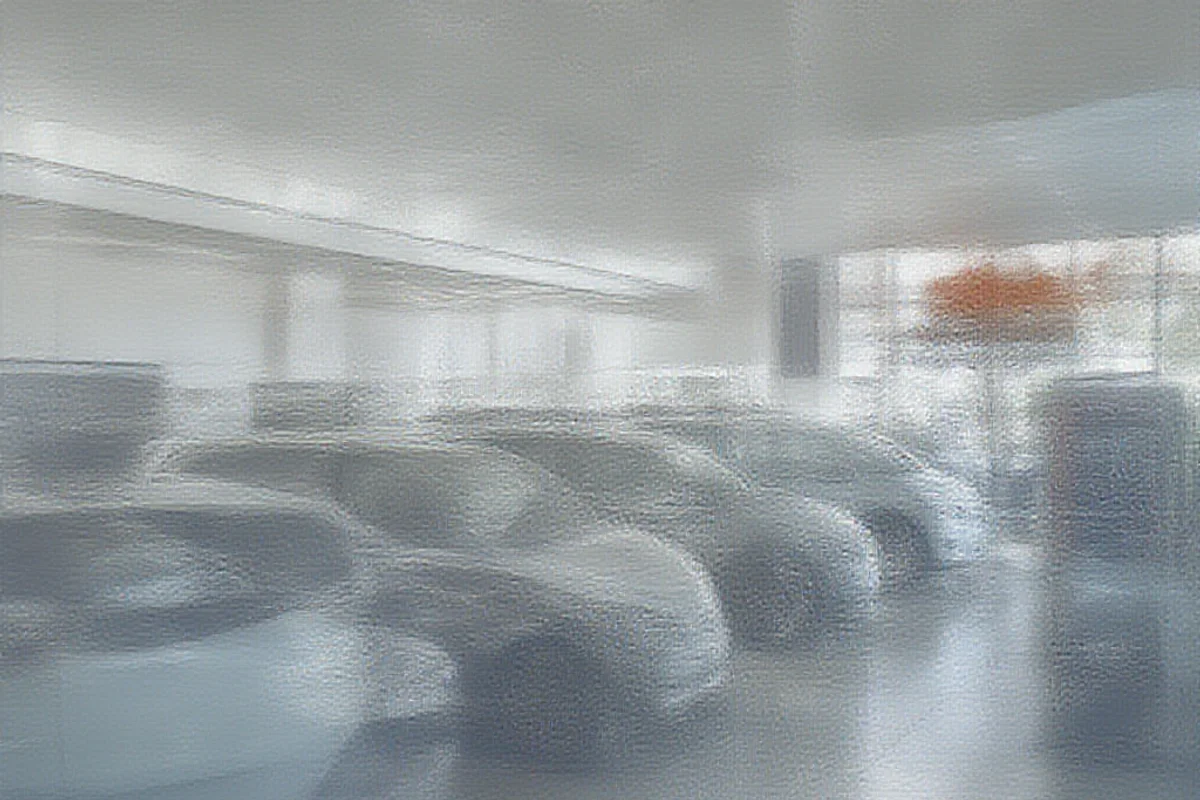 Canadian dealership electric vehicle showroom