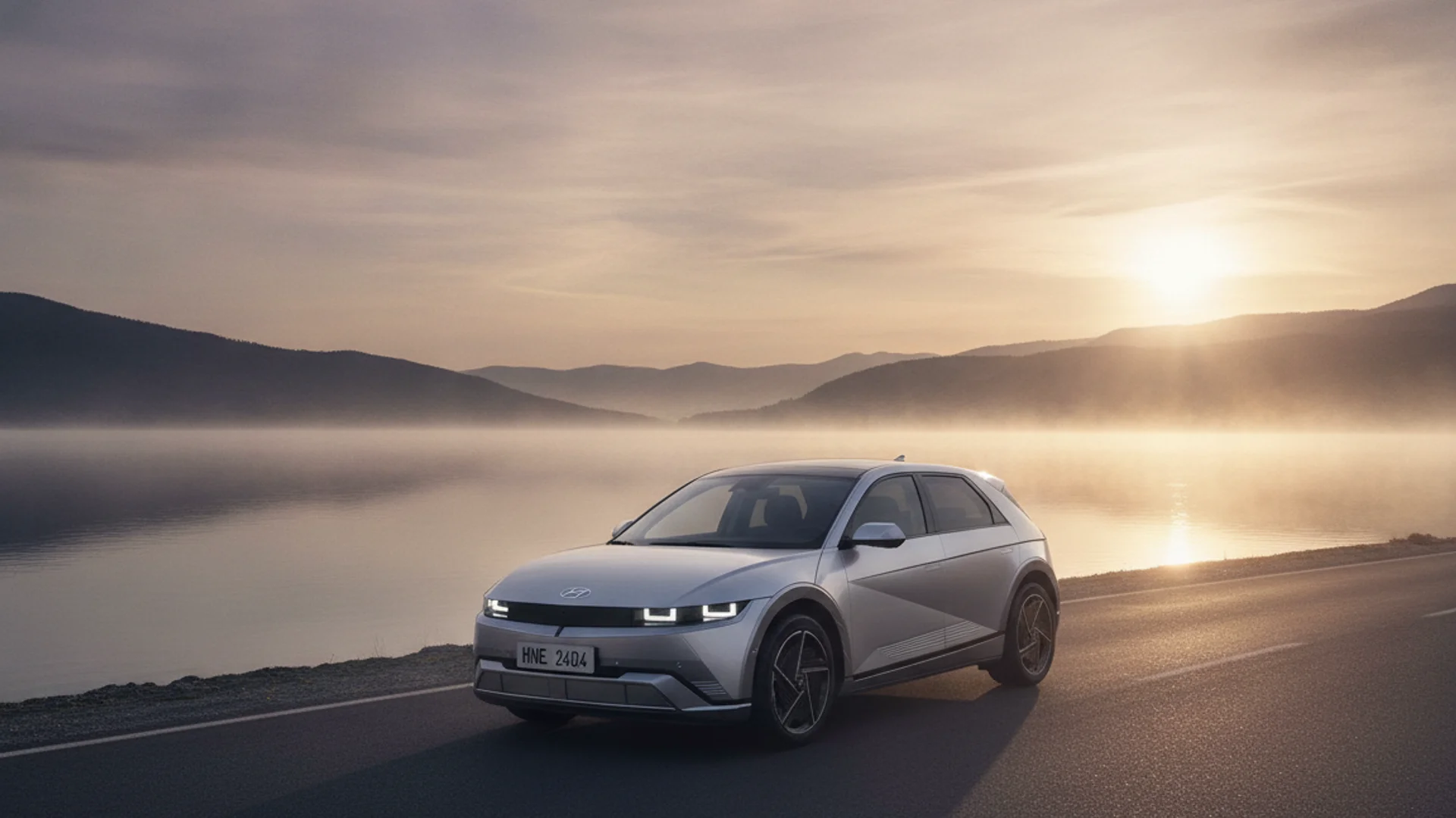 polo 37-kwh lands electric vehicle front three-quarter view