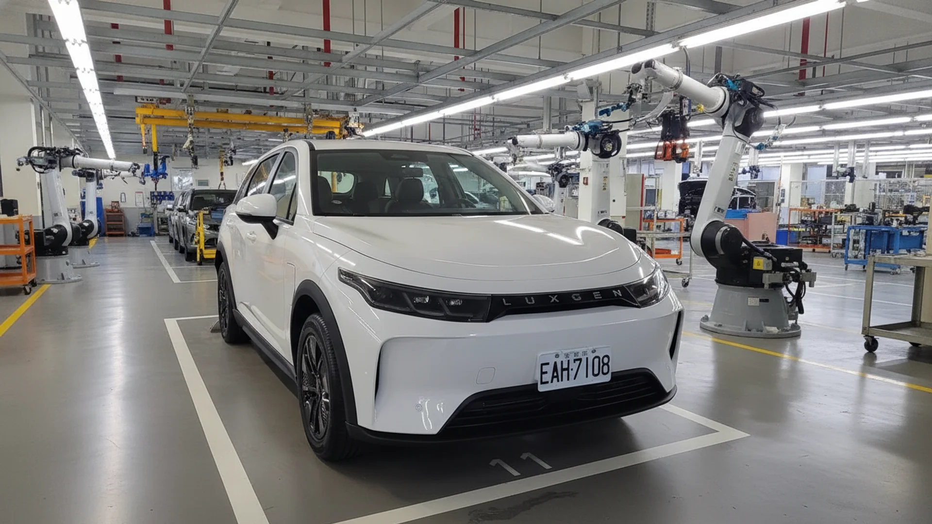 Foxconn Just Unveiled a Tesla Model Y Competitor